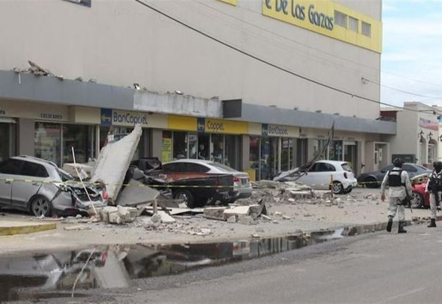 Video: the moment of the 6.7 earthquake in Mexico!