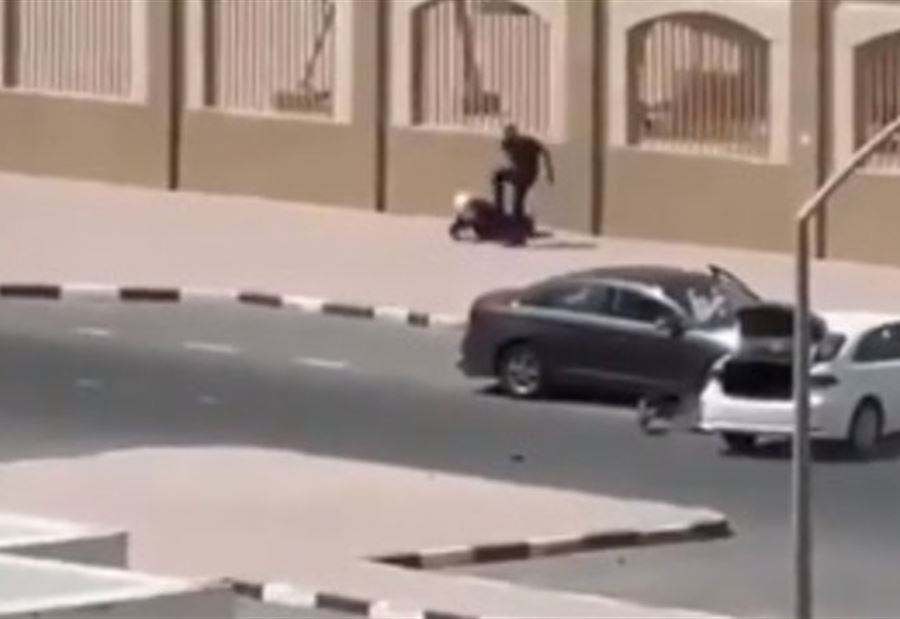 A video that shakes Kuwait… a man brutally rapes a woman in the street!