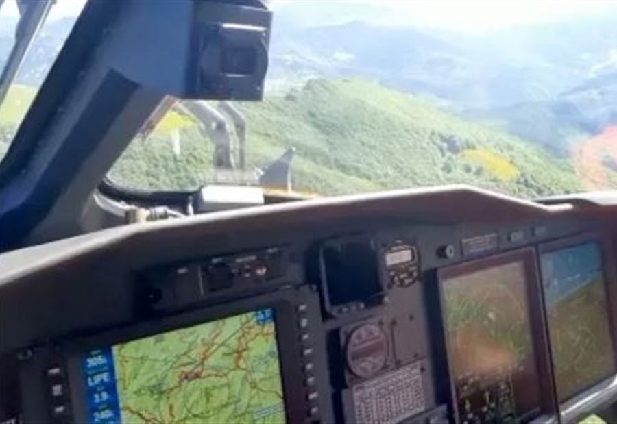 The “missing” helicopter in Italy … The search continues