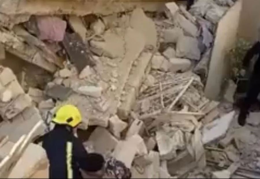 The collapse of the building in Jordan (photo and video)