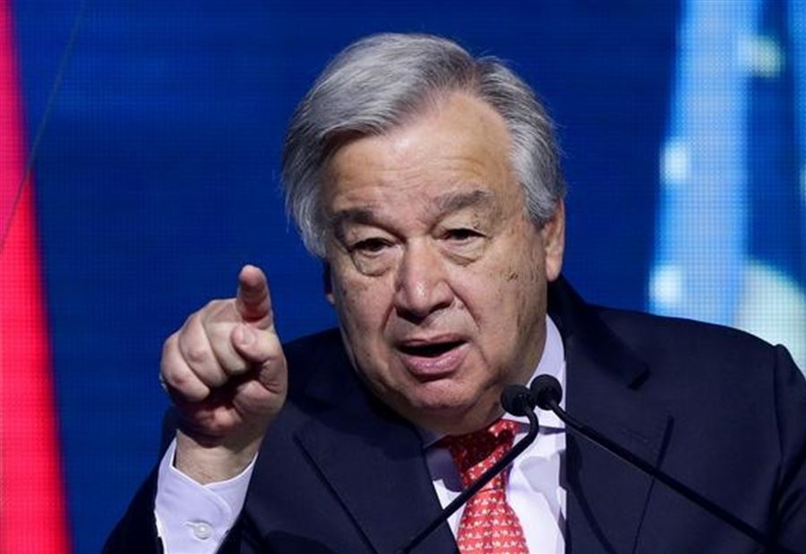 Guterres speaks of a “climate massacre” in this country