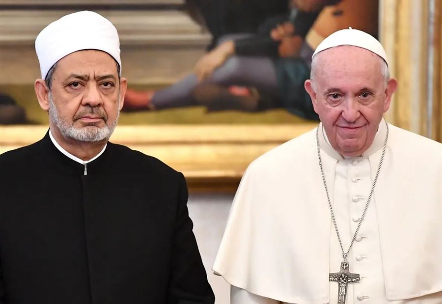 Pope Francis and Sheikh Azam al-Azhar to Bahrain