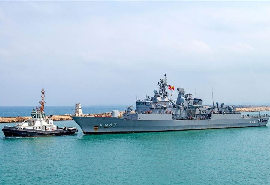 For the first time after 12 years… a Turkish “destroyer” docked in Haifa port (video and photo)