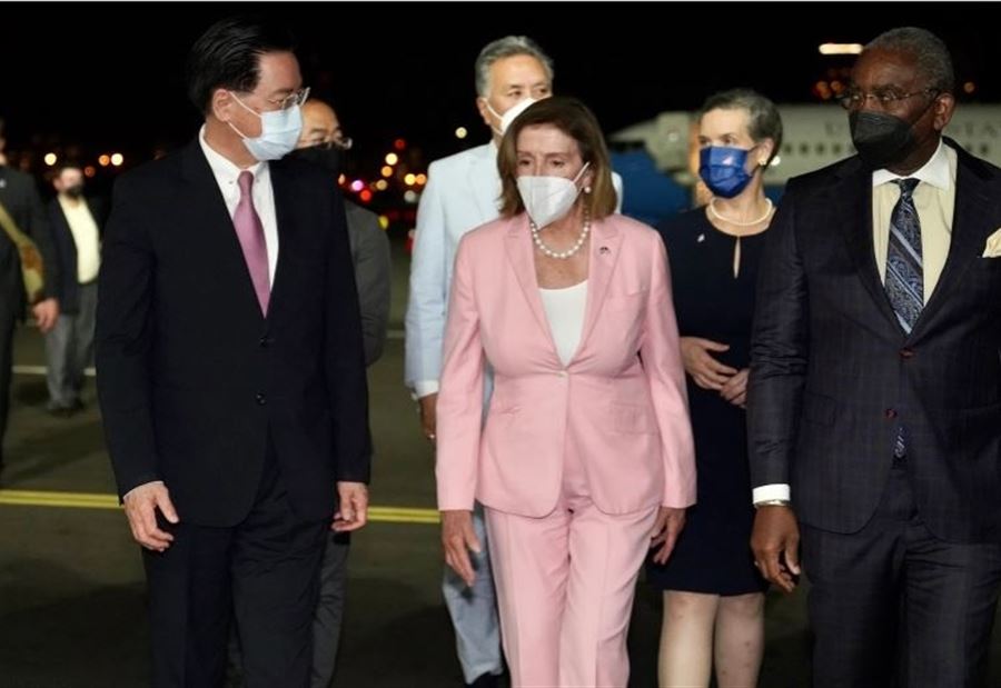 Pelosi challenges China…”We will not abandon Taiwan”!