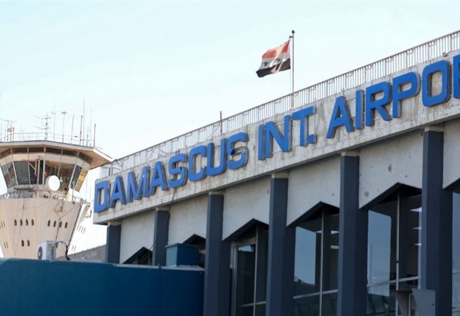 Aerial photographs show damage to Damascus airport as a result of Israeli attack