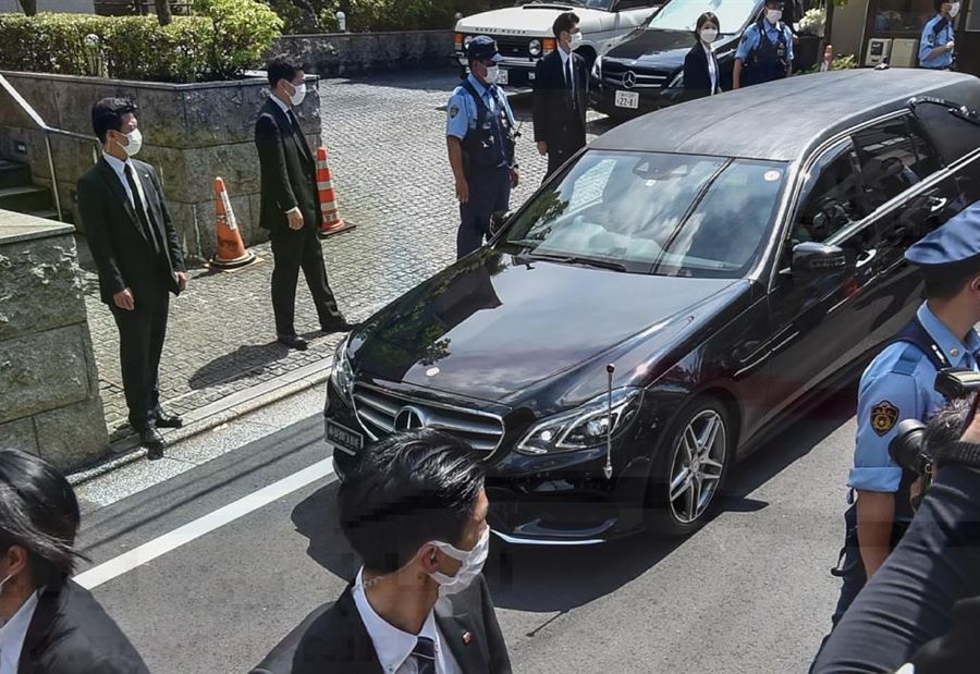 Shinzo Abe went to Tokyo for the last time!