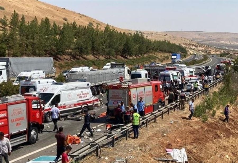 Dozens killed and injured in a terrible accident in Turkey (film)