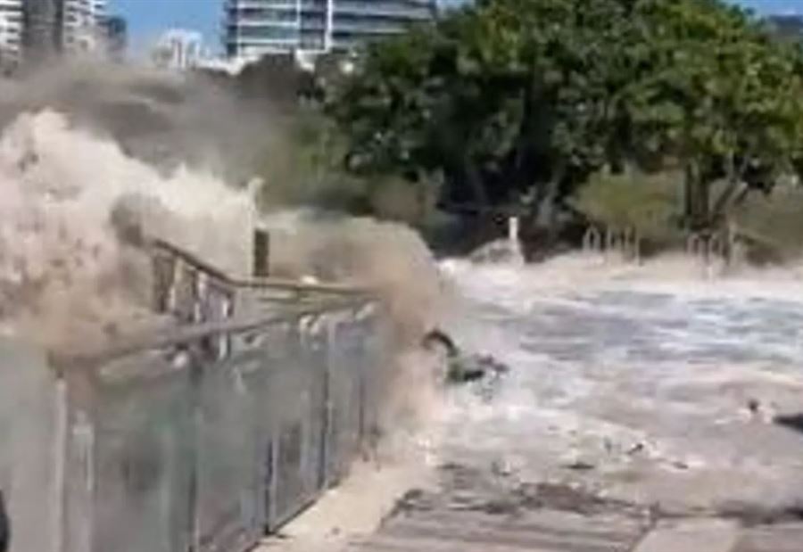 Video: The “sudden” appearance of waves that surprised Americans in Miami